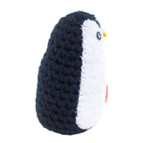 Plush Toy - Small Penguin (Black with Coral Heart) by Moyo Workshop, image 5 of 6