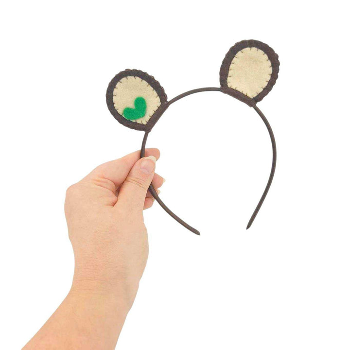 Headband - Bear Ears (Assorted) by Moyo Workshop