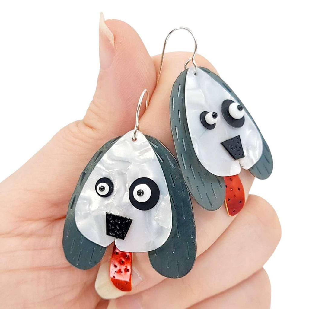 Earrings - Pooch by Chickenscratch