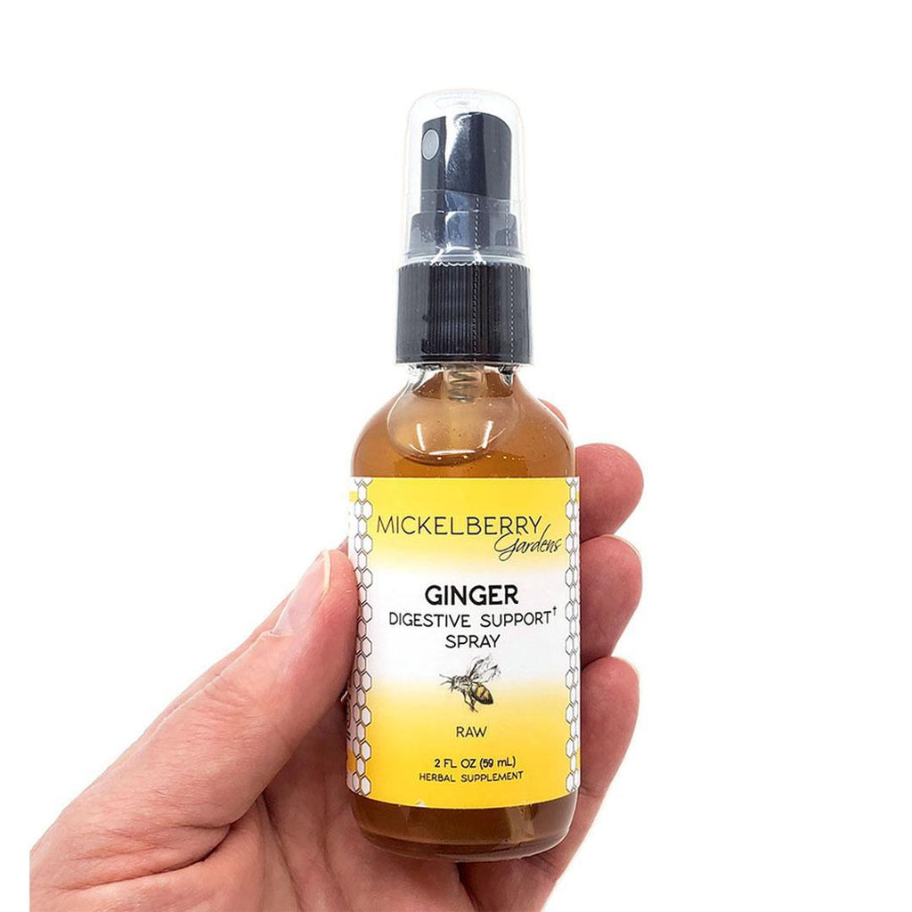 Herbal Honey Spray - Ginger (Digestive Support) by Mickelberry Gardens