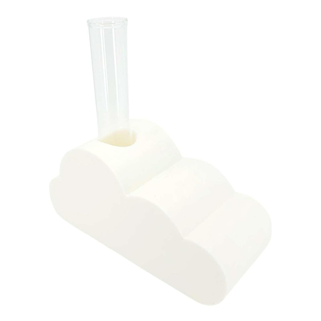 Vase - Cloud Propagation Station (White) by Rosebud Homegoods
