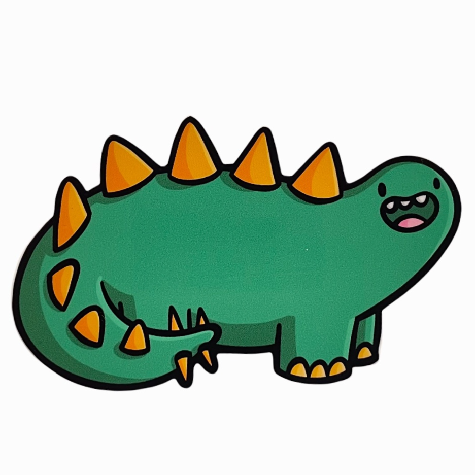 Stickers - Large Vinyl (Dinosaurs) by Emily McGaughey