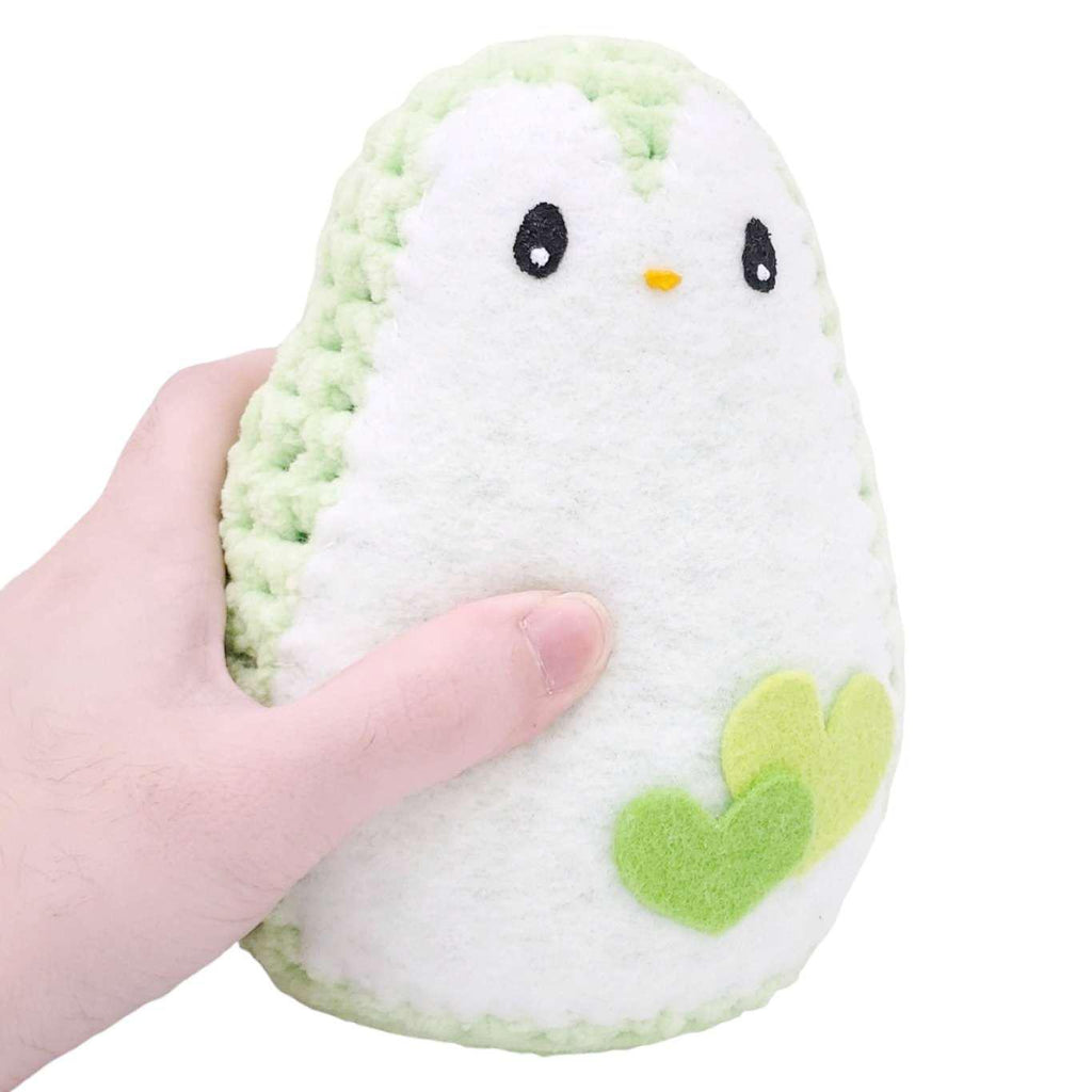 Plush Toy - Large Penguin Lime Green by Moyo Workshop
