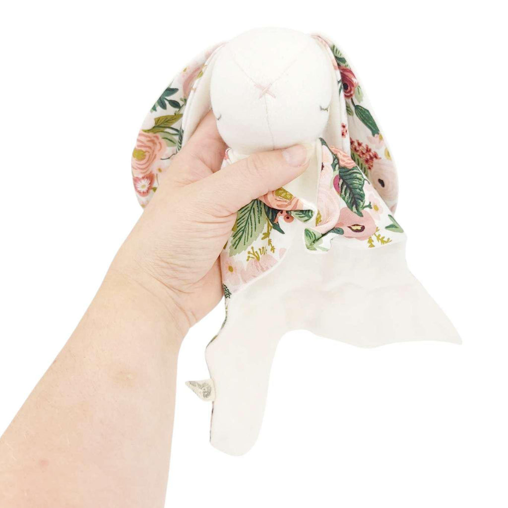 Plush - Bunny Snuggle Lovey (Garden Party) by The Bird & Elephant