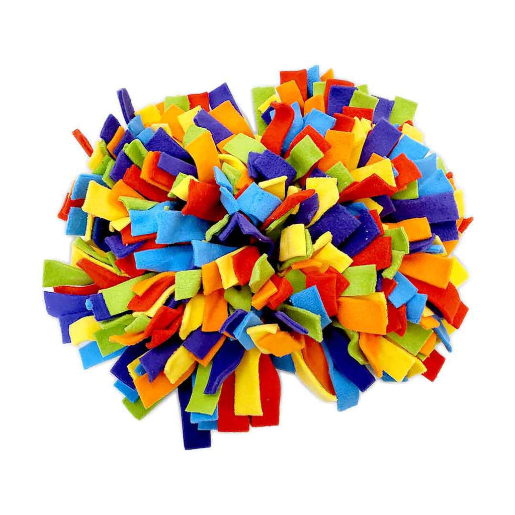 Pet Toy - 9x6 - Tiny Snuffle Mat (Yellow, Green, Orange, Blue) by Superb Snuffles