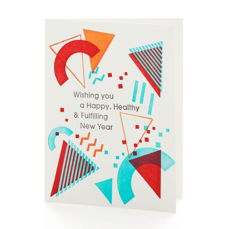 Card* - Holiday - 80s New Year by Ilee Papergoods