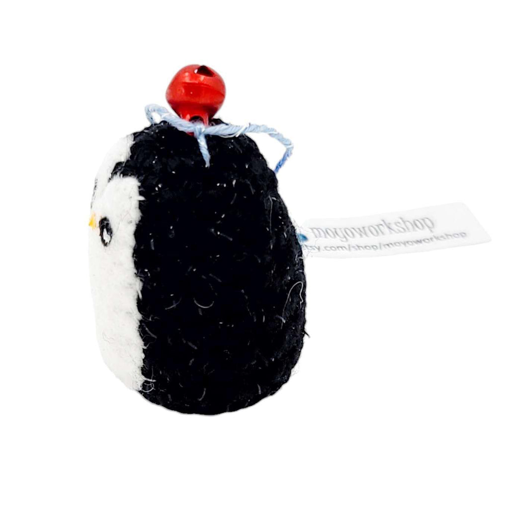 Ornament - Penguin with Bell (Black) by Moyo Workshop