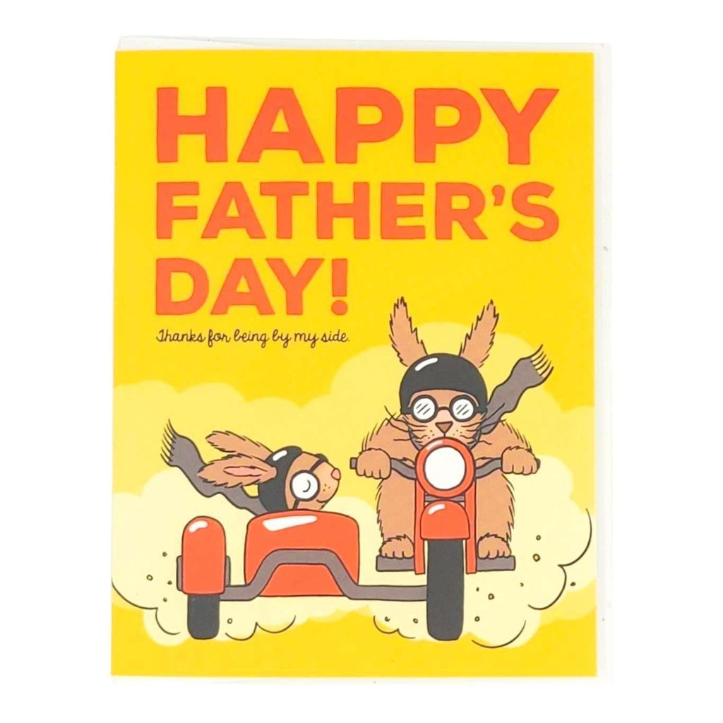 Card - Father's Day - Motorcycle Sidecar by Semi Sweet Press