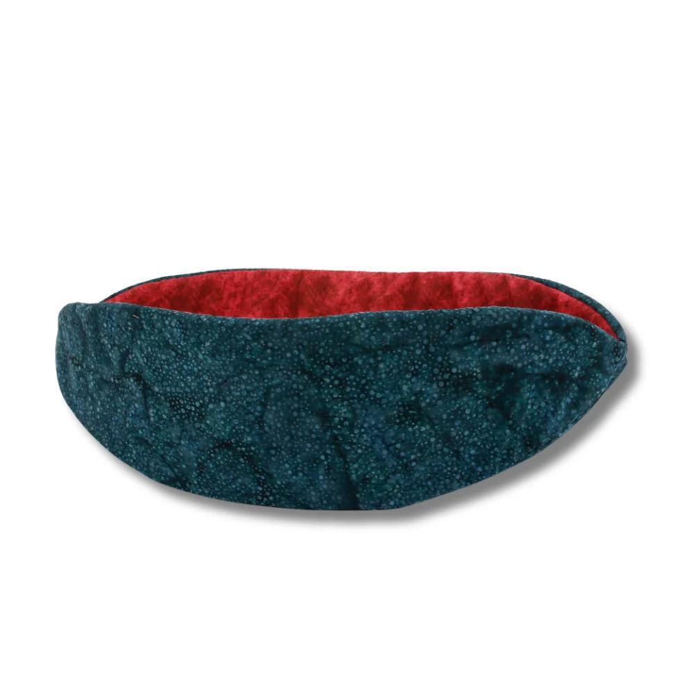 Regular The Cat Canoe - Teal Batik Bubble with Cranberry Lining by The Cat Ball