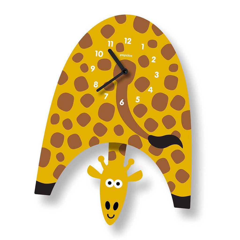 Acrylic Clock - Giraffe Pendulum by Popclox