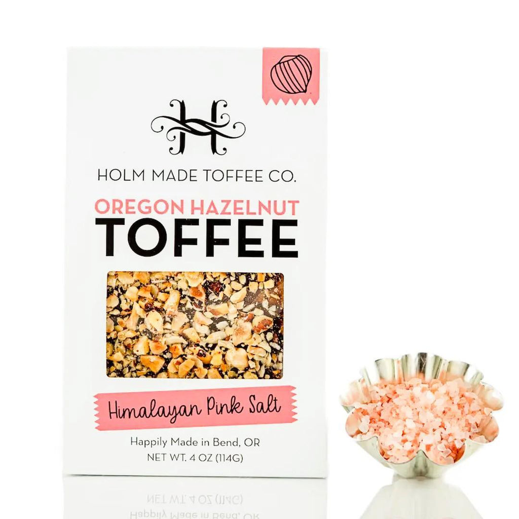Toffee - 4oz - Himalayan Pink Salt by Holm Made Toffee Co.
