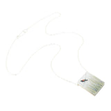 Necklace - Red Winged Blackbird (Sterling Silver) by Fernworks, image 4 of 7