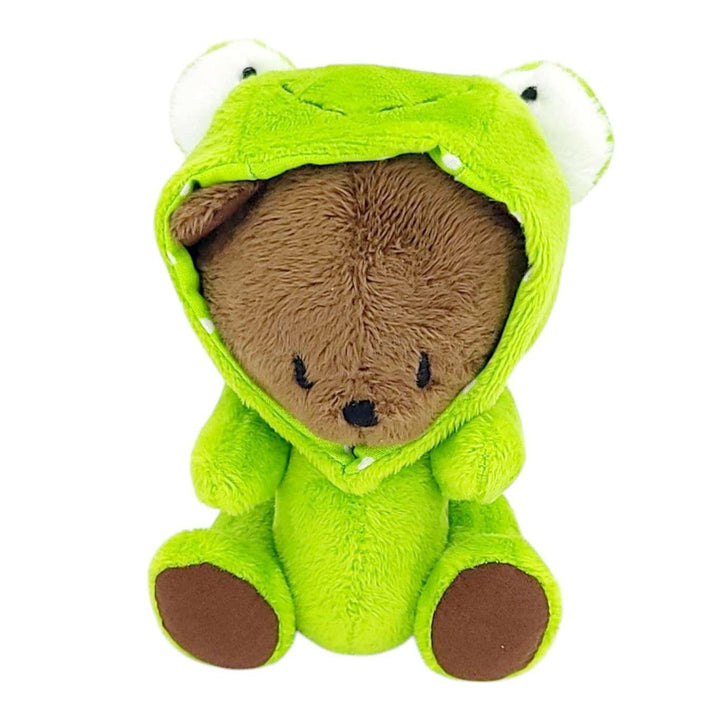 Plush - Teddy Bear in Frog Costume by Frank and Bubby