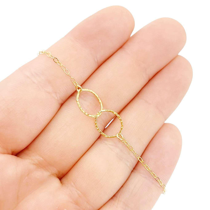 Bracelet - Infinity (14k Yellow Gold Fill) by Foamy Wader