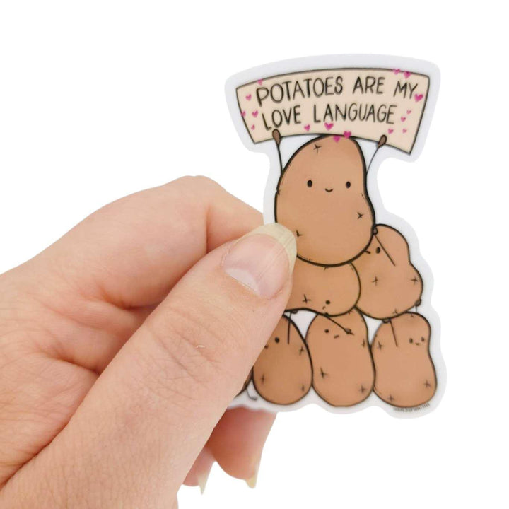 Sticker - Potatoes Are My Love Language by World of Whimm