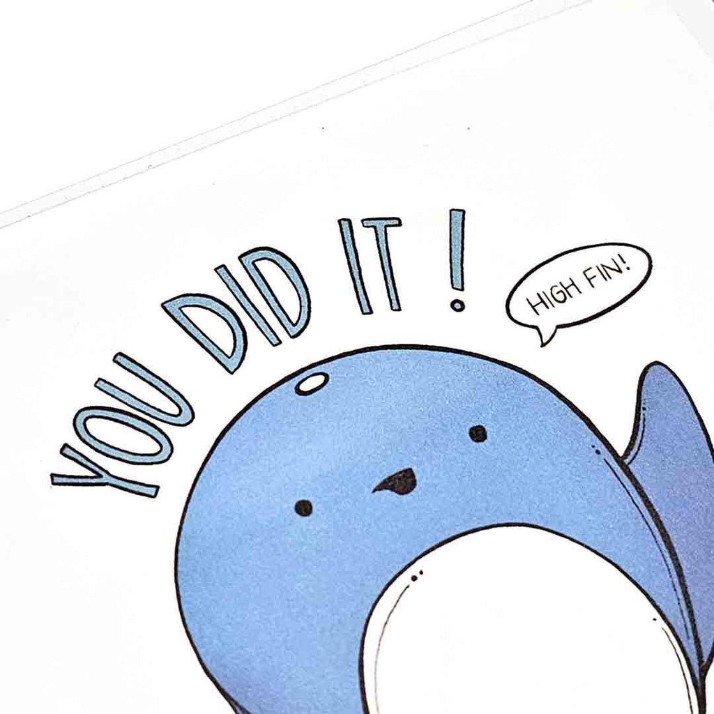 Card - Congratulations - Job Whale Done! by World of Whimm