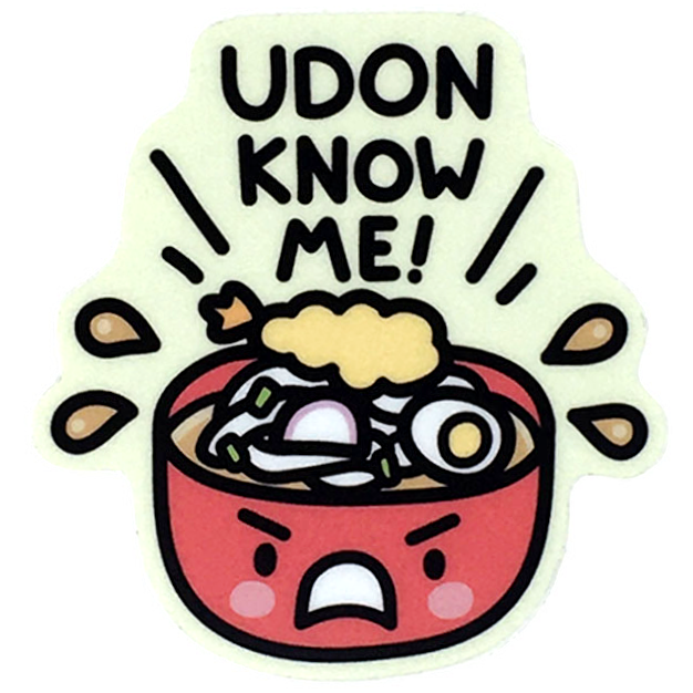 Vinyl Stickers - UDON Know Me by Mis0 Happy