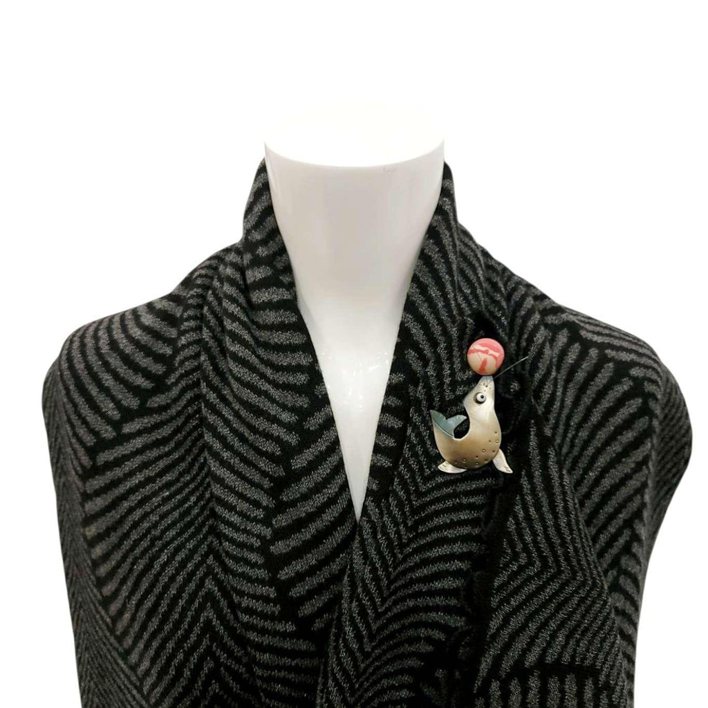 Pin - Balancing Act Seal by Chickenscratch