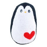 Plush Toy - Large Penguin (Black with Red Heart) by Moyo Workshop, image 7 of 7