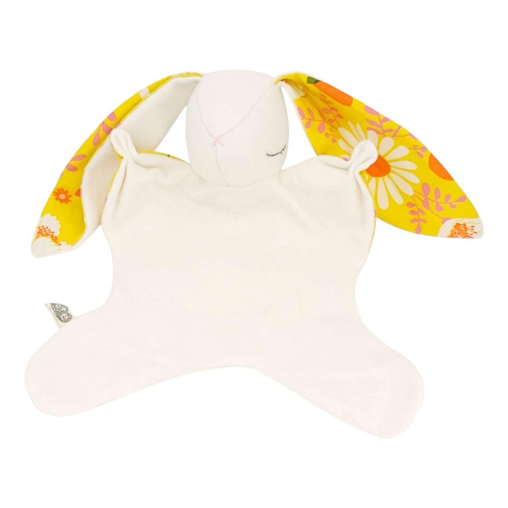 Plush - Bunny Snuggle Lovey (Yellow Poppy) by The Bird & Elephant