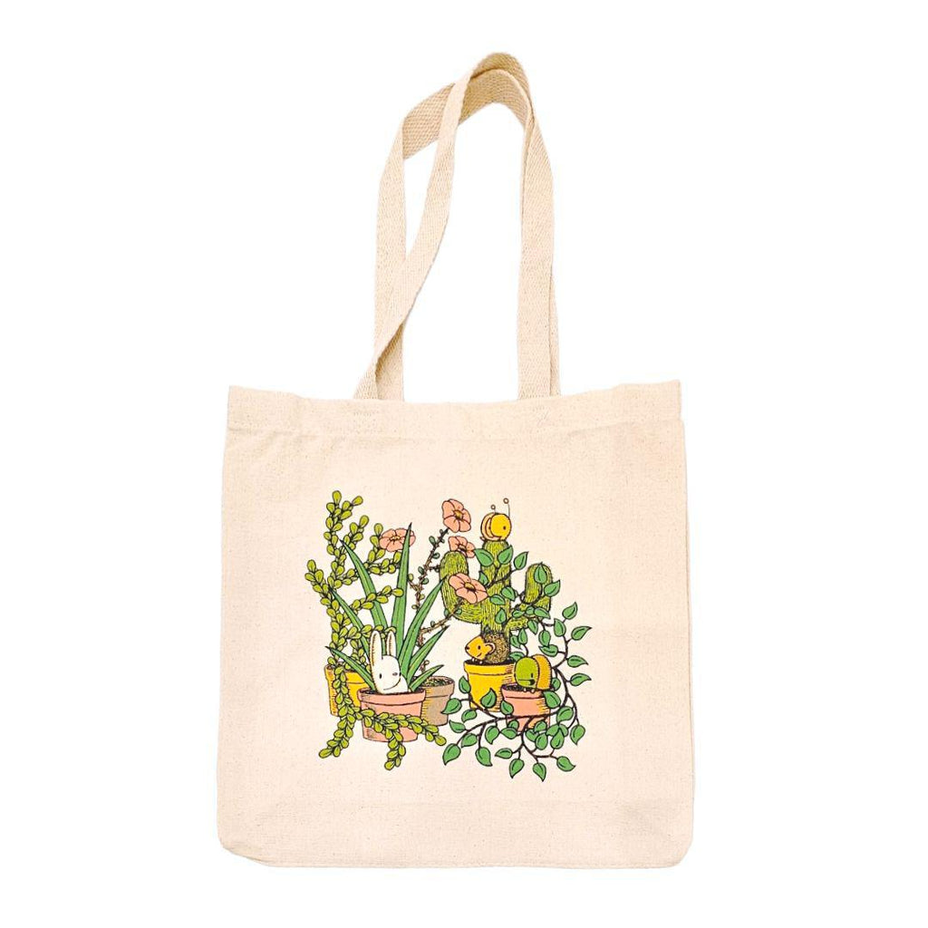 Tote Bag - Plant Friends by Everyday Balloons Print Shop