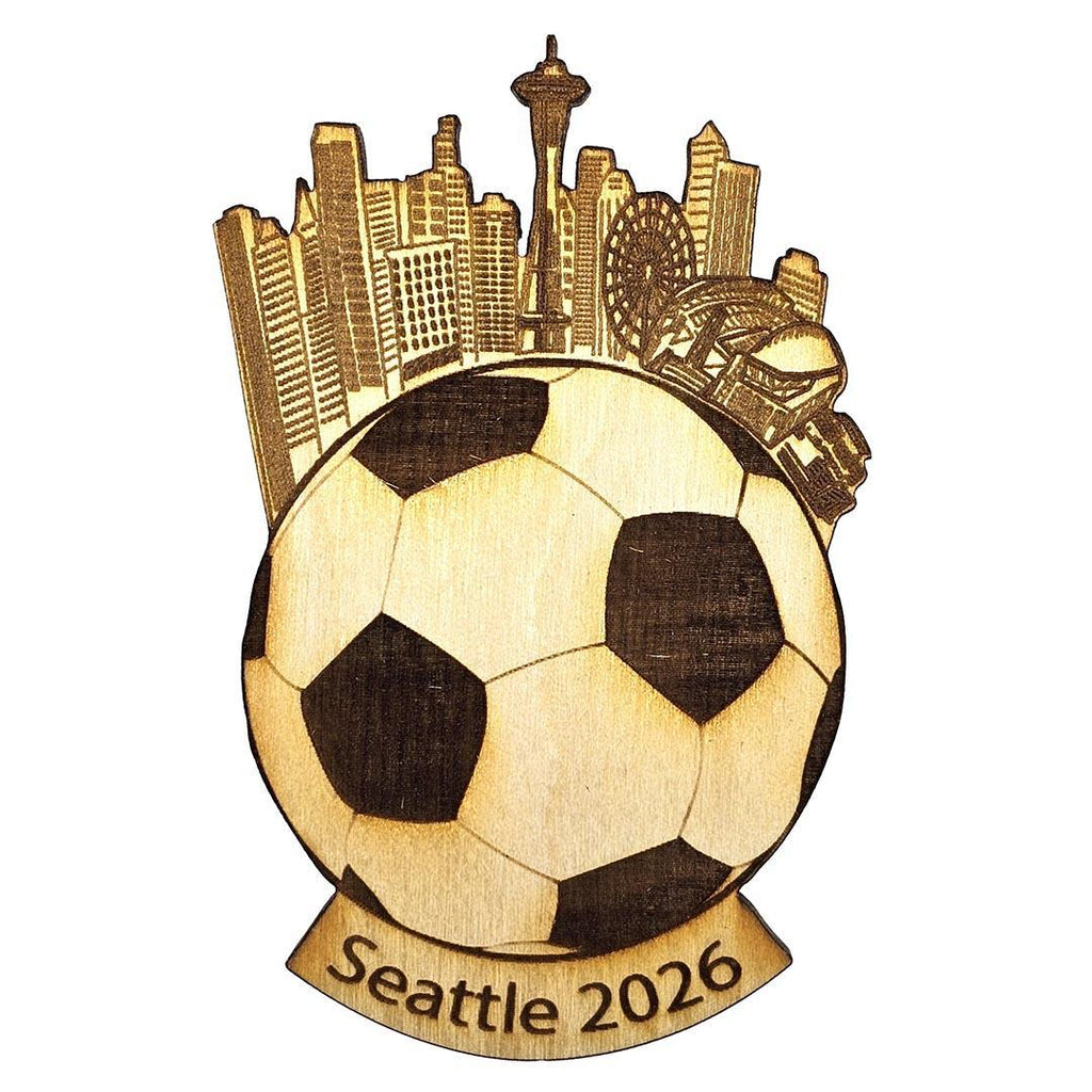 Magnet - Seattle 2026 Soccer by The Handmade Showroom