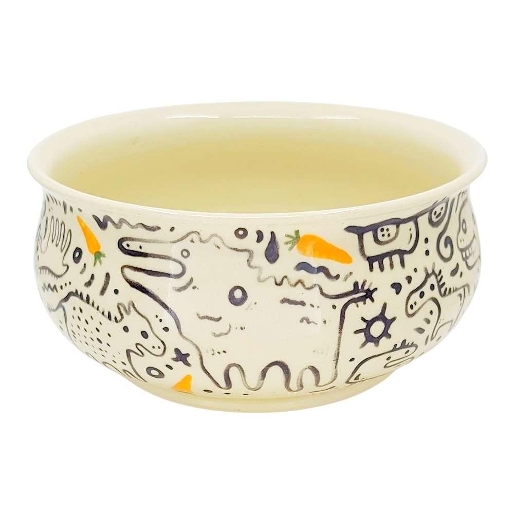 Bowl - 7.5 in -  Pony Bowl by Dwadlings