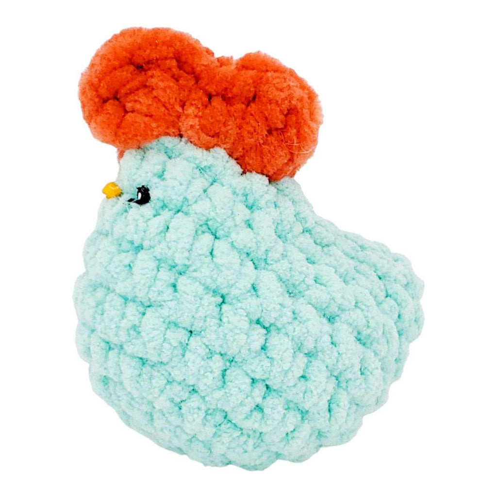 Plush Toy - Pocket Chicken (Aqua - Assorted) by Moyo Workshop