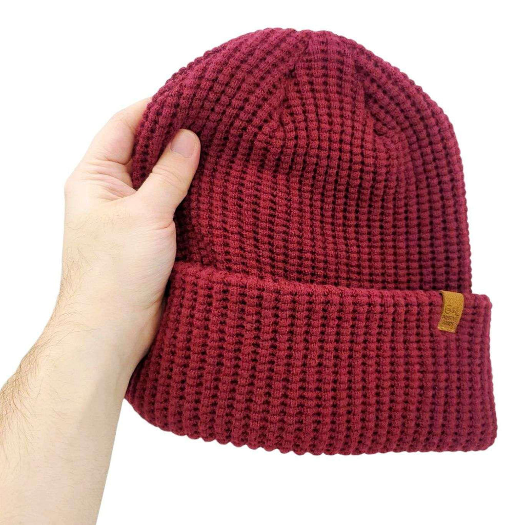 Adult Hat -  Kayo Beanie (Garnet) by G & L Positive Goods