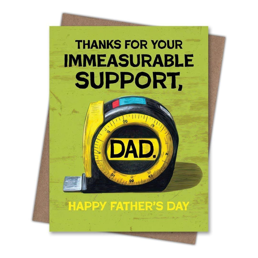 Card - Father's Day - Immeasurable Support by Scarecrow & Nut Tree