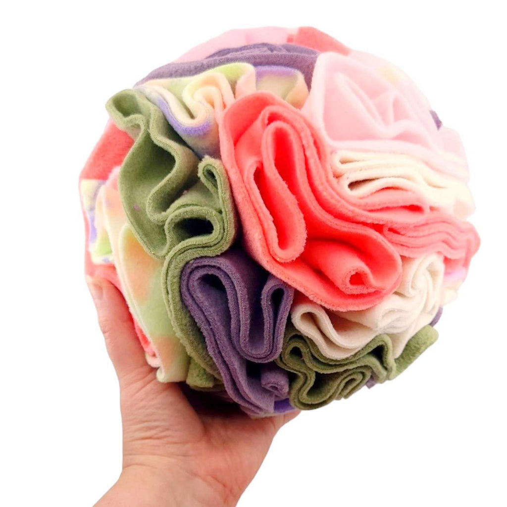 Pet Toy - 10 in - Large Snuffle Ball (Assorted Colors) by Superb Snuffles