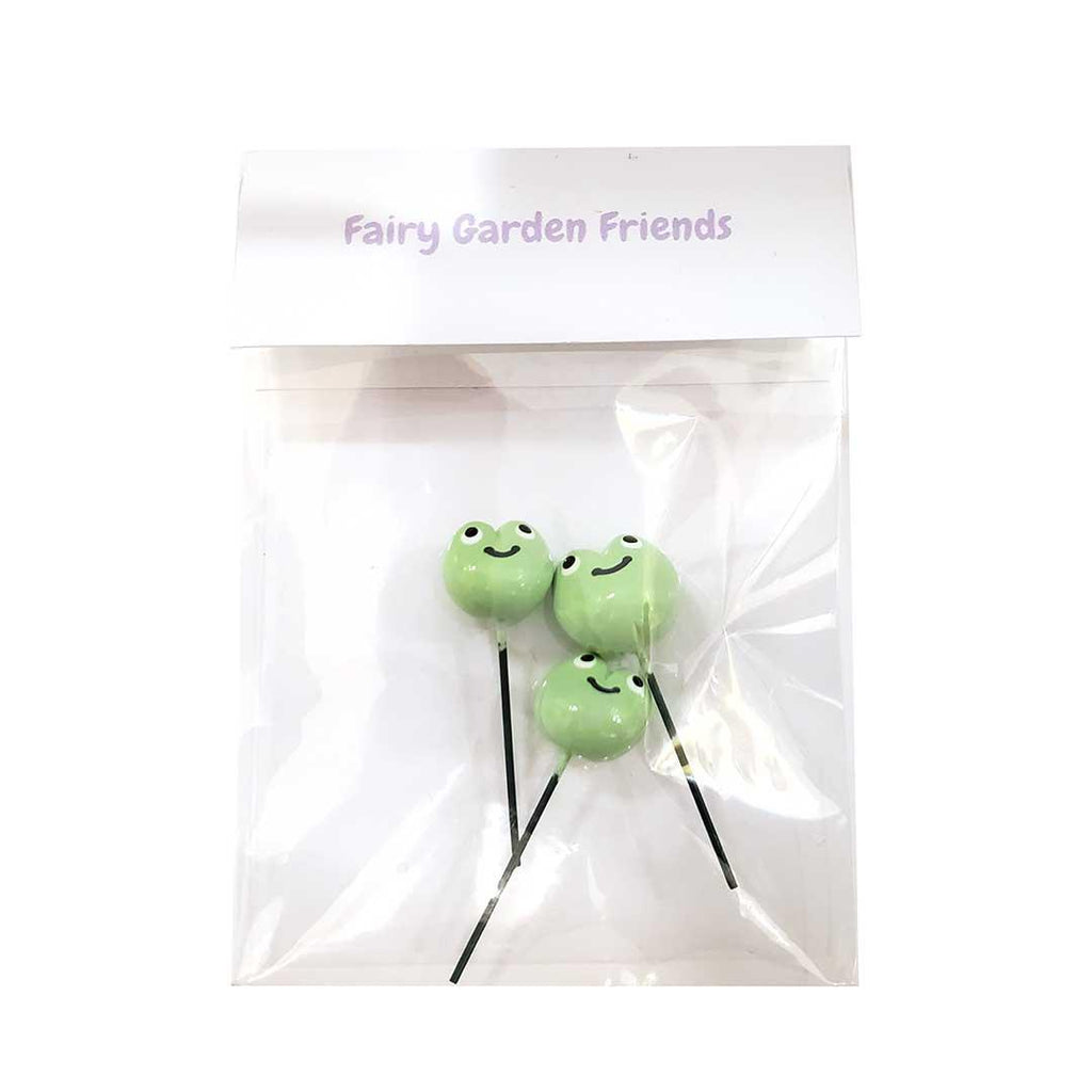 Fairy Garden Frogs Set of 3 by Mariposa Miniatures