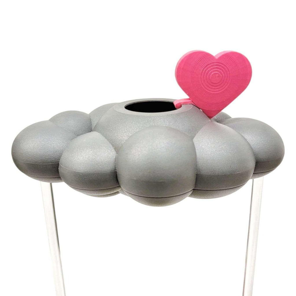 Cloud Accessory - Pink Heart Charm by The Cloud Makers