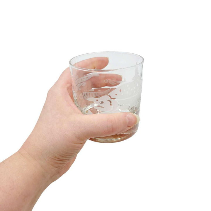 Lowball Glass - Salmon by Bread and Badger