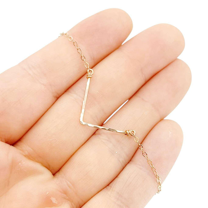 Bracelet - Chevron (14k Rose Gold Fill) by Foamy Wader