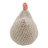 Plush Toy - Medium Chicken (Sparkle Brown with Dark Red Heart) by Moyo Workshop, image 6 of 7