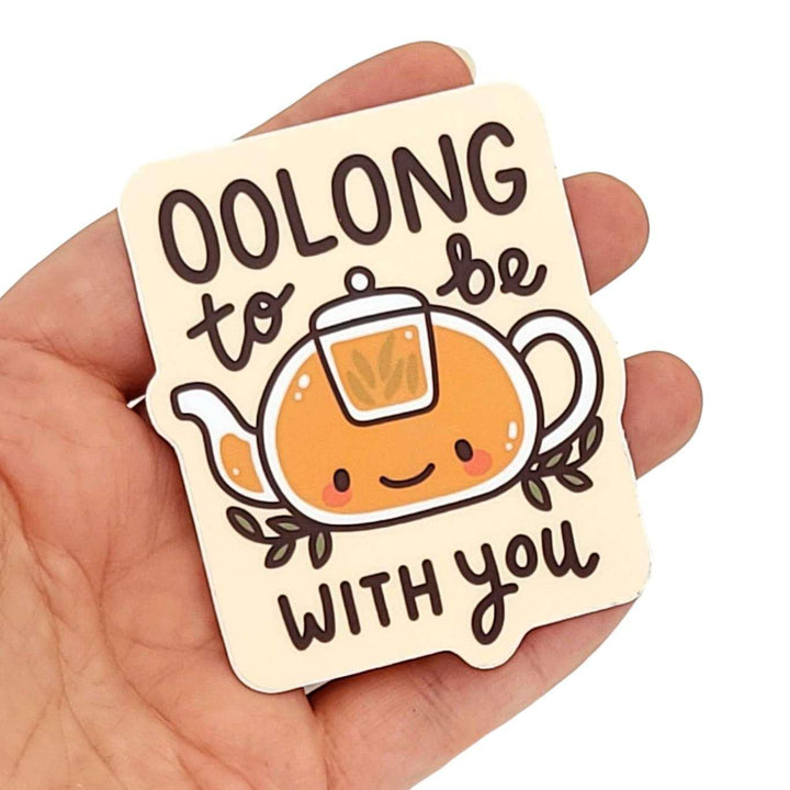 Vinyl Stickers - Oolong to Be With You by Mis0 Happy