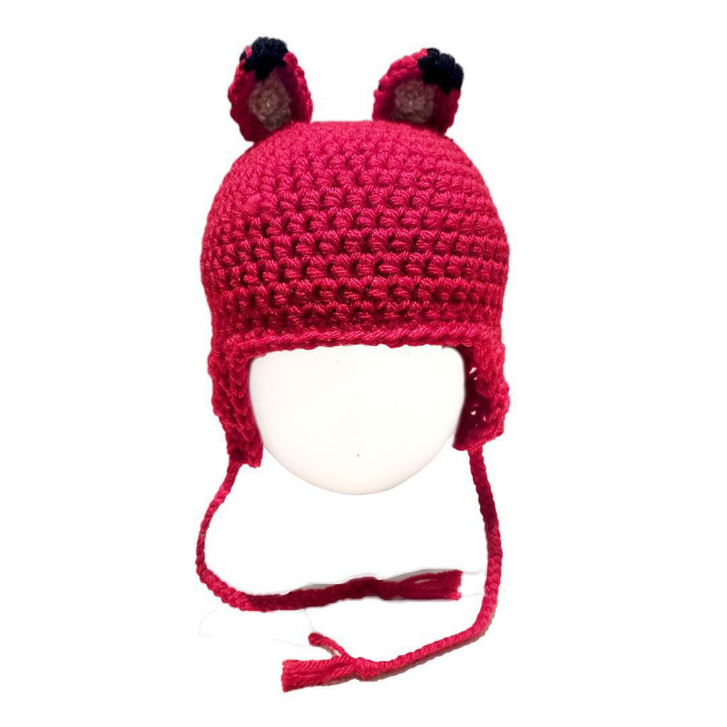 Hat - Toddler - Fox (Bright Red) by Scary White Girl