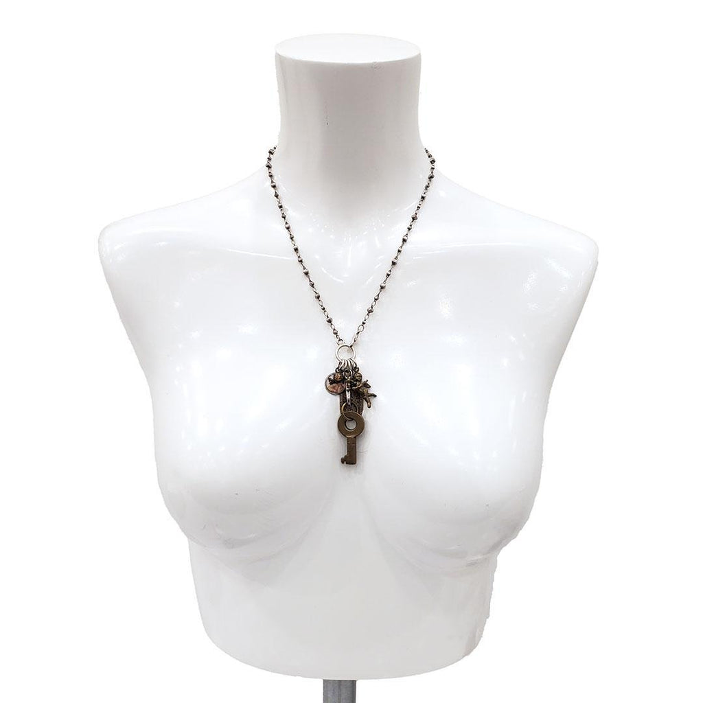 Necklace - ReCollect (Be Near Me) by Christine Stoll | Altered Relics