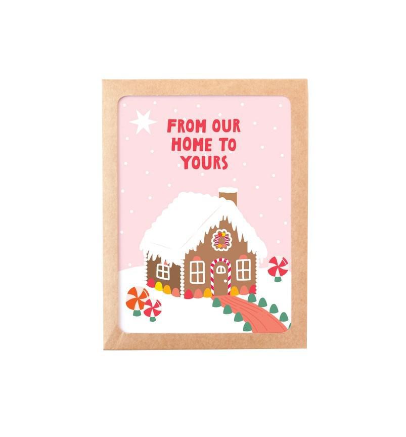 Card Box Set - Holiday - Gingerbread Home (8) by Graphic Anthology