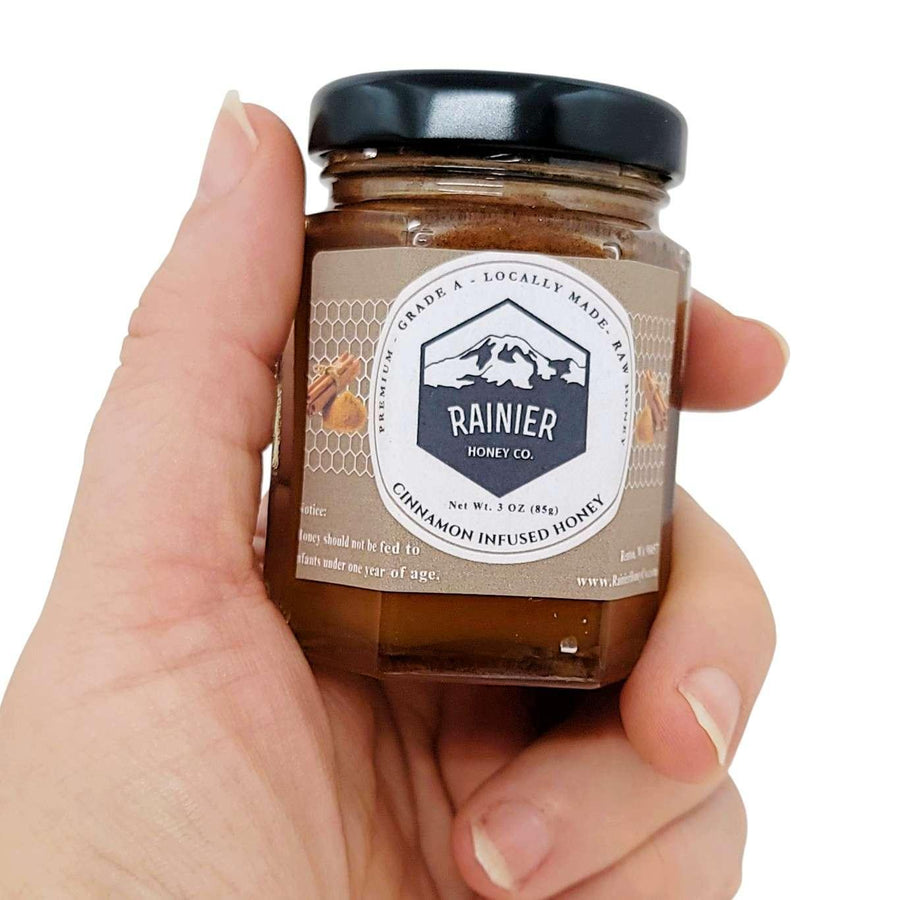 Honey - 3 oz - Cinnamon Infused Honey by Rainier Honey Co, image 2 of 6