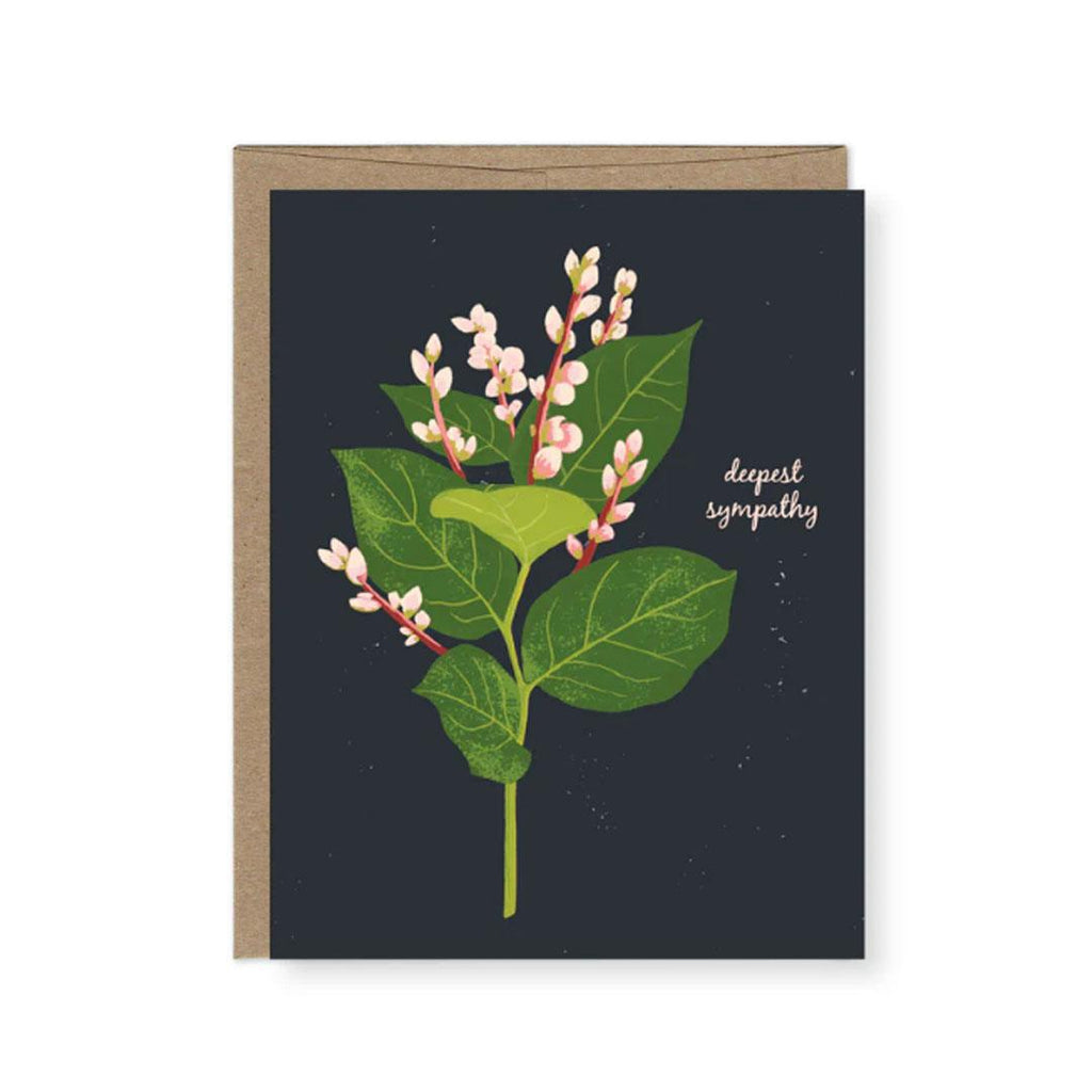 Card - Sympathy - Salal Sympathy by Orange Twist