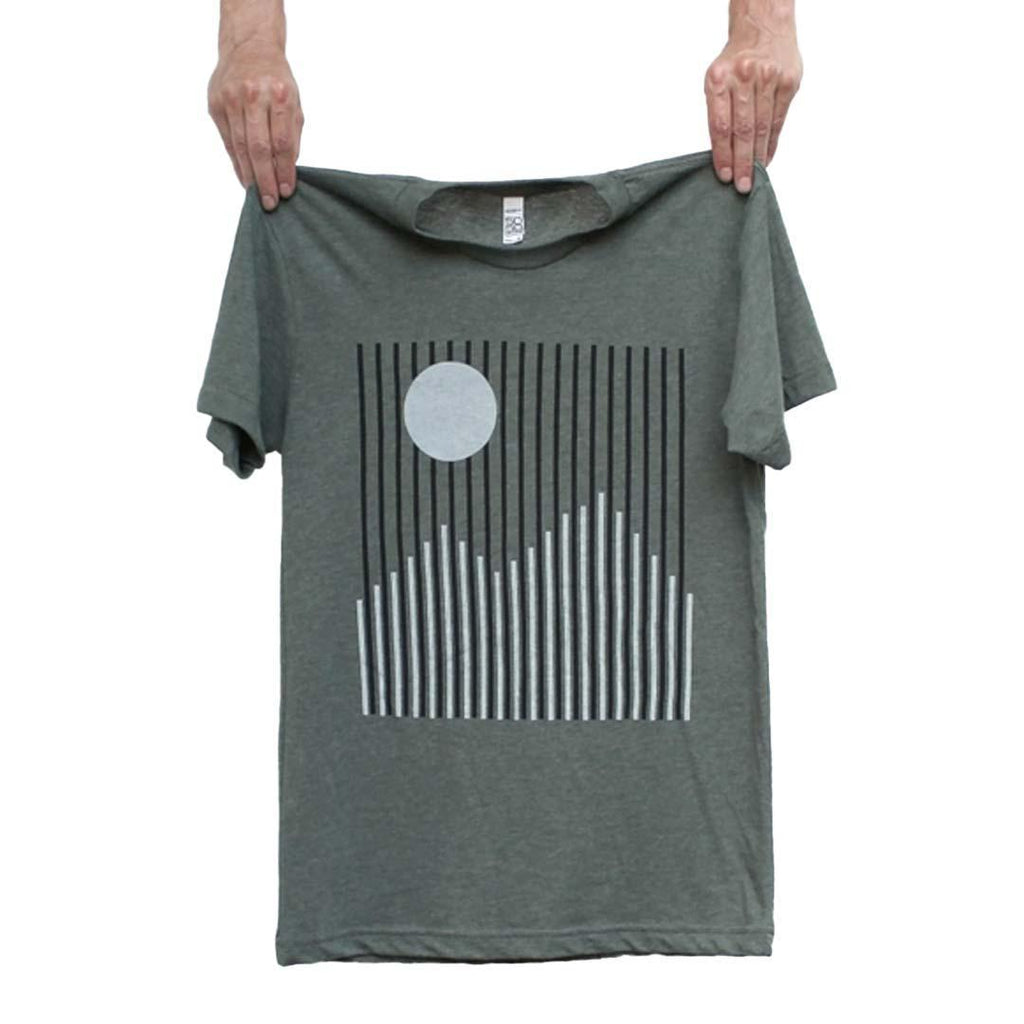 Crew Neck* - Green - Glacier National Park (S & XL Only) by Blackbird Supply Co.