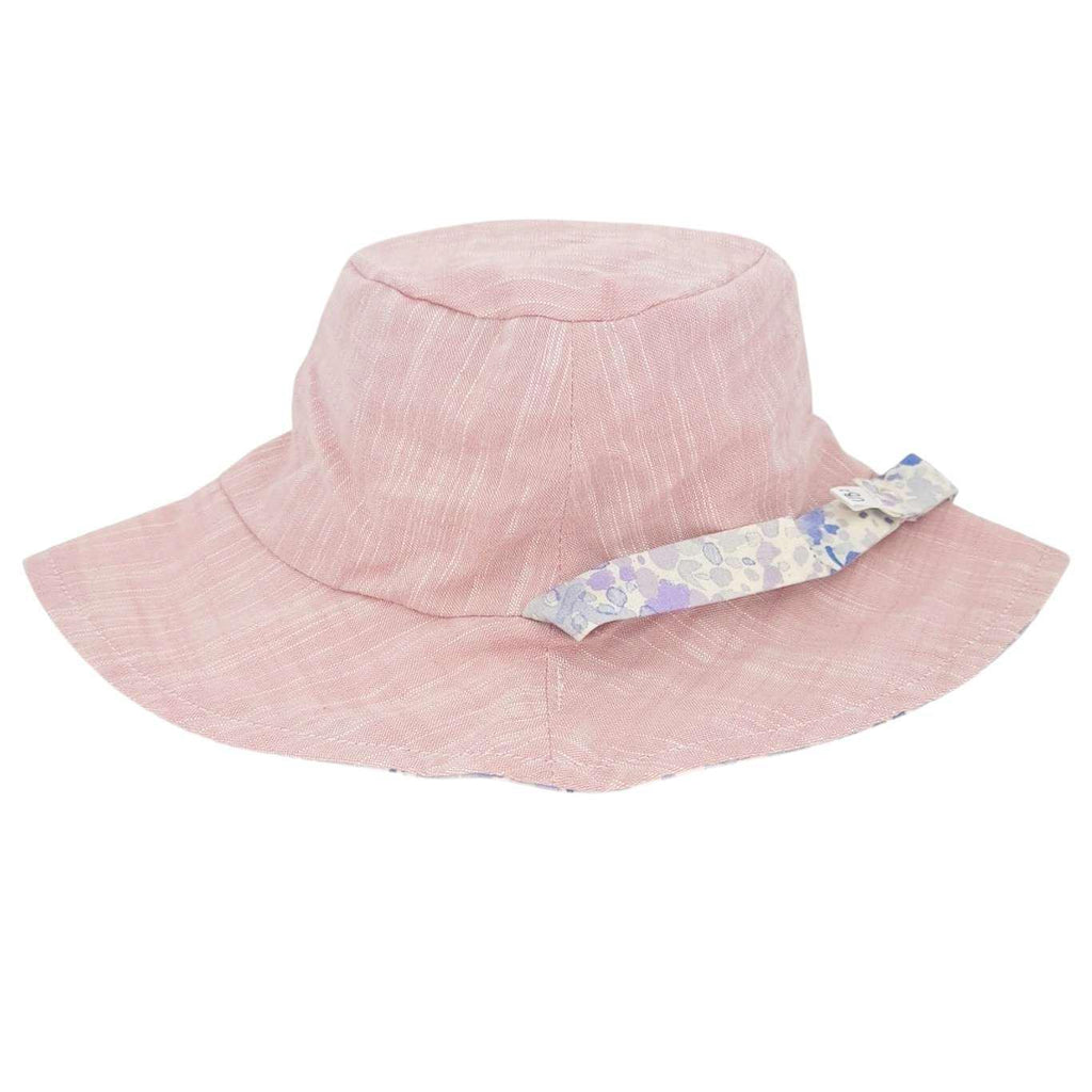 Baby Bonnet - Reversible Bucket Hat (Wisteria) by Urban Baby Bonnets