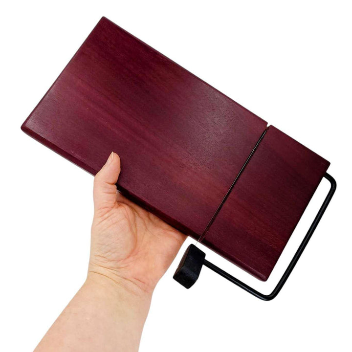 Cheese Slicer - Purpleheart Wood by Wag & Wood
