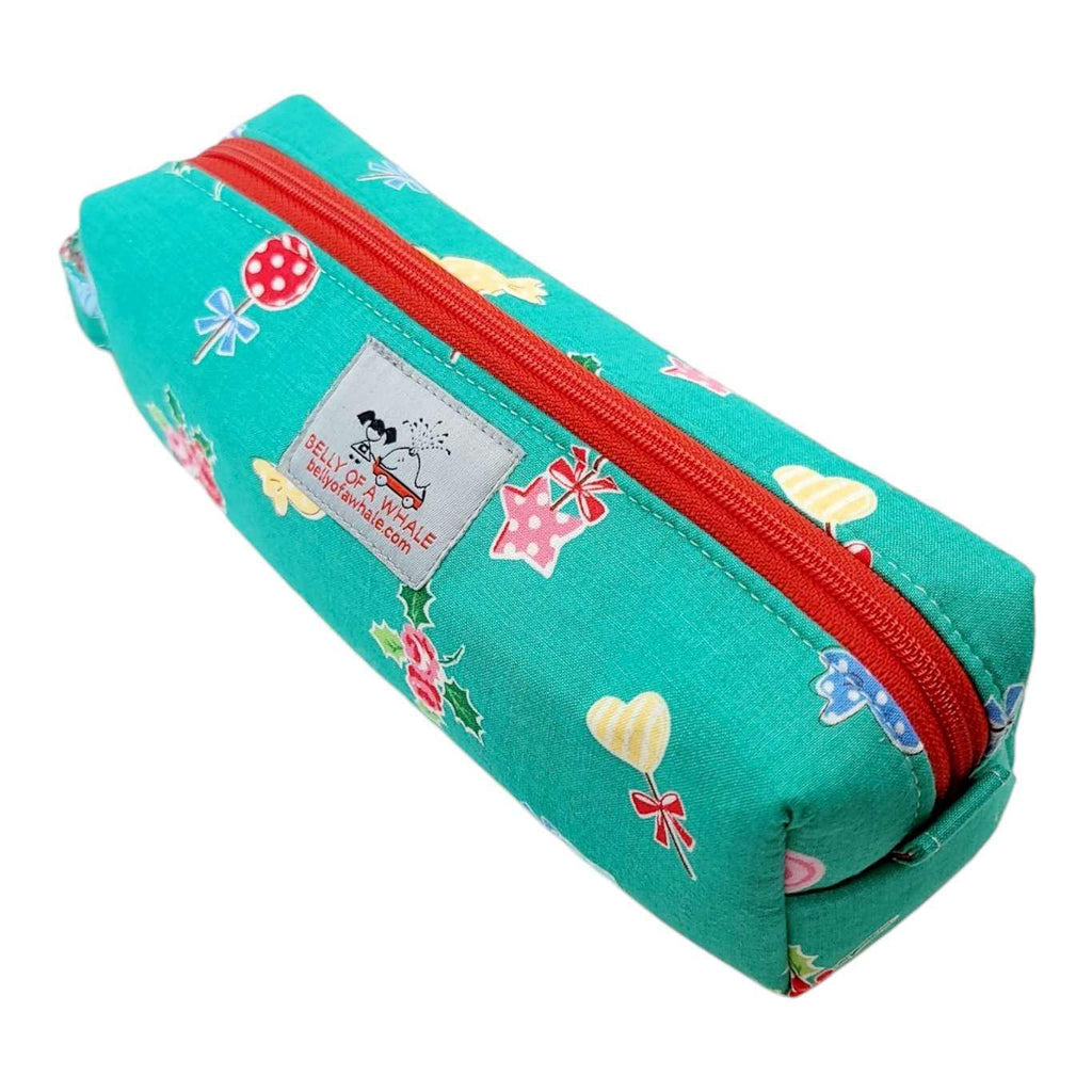 Bag - Boxy Pencil Pouch in Candy Store by Belly of a Whale