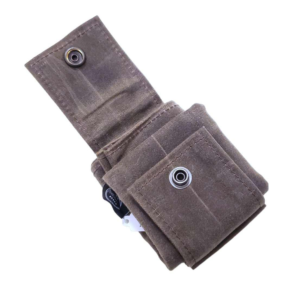 Bag - Foraging Pouch - Waxed Canvas Tan by PNW Bushcraft