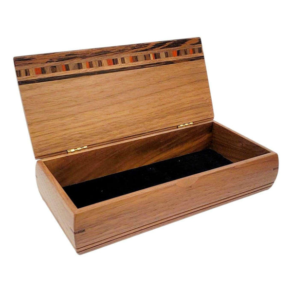 Jewelry Box - Cache Box (Padauk, Walnut, Wenge) by Mikutowski Woodworking