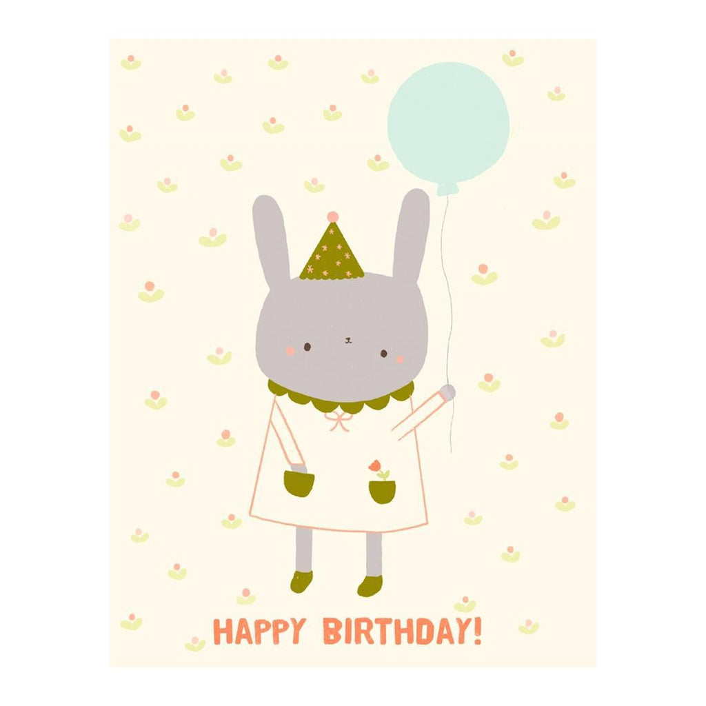 Card -  Birthday - Happy Birthday Bunny by Chet and Dot