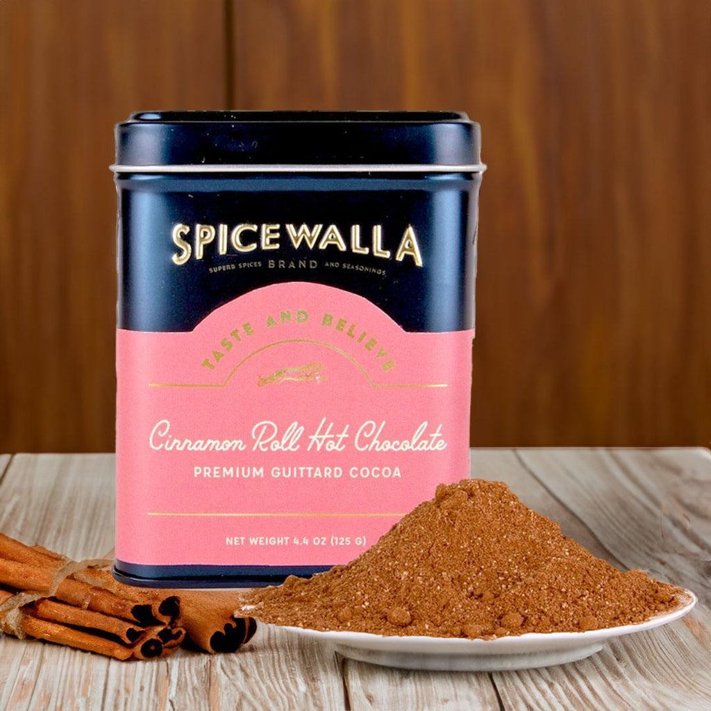 Single Tin - 7.6 oz - Deluxe Cinnamon Roll Hot Chocolate by Spicewalla